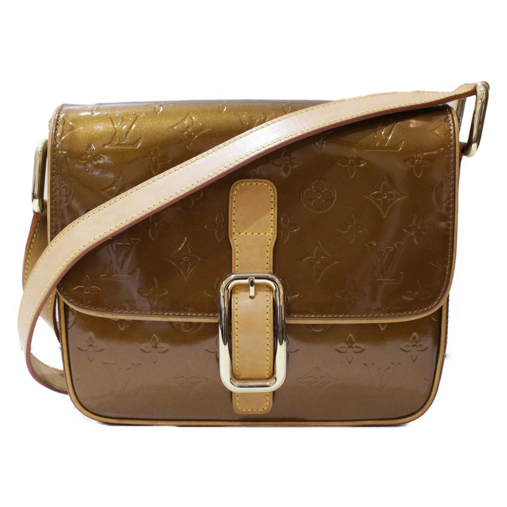 LOUIS VUITTON Christie Vernis Bron White Shoulder Bag